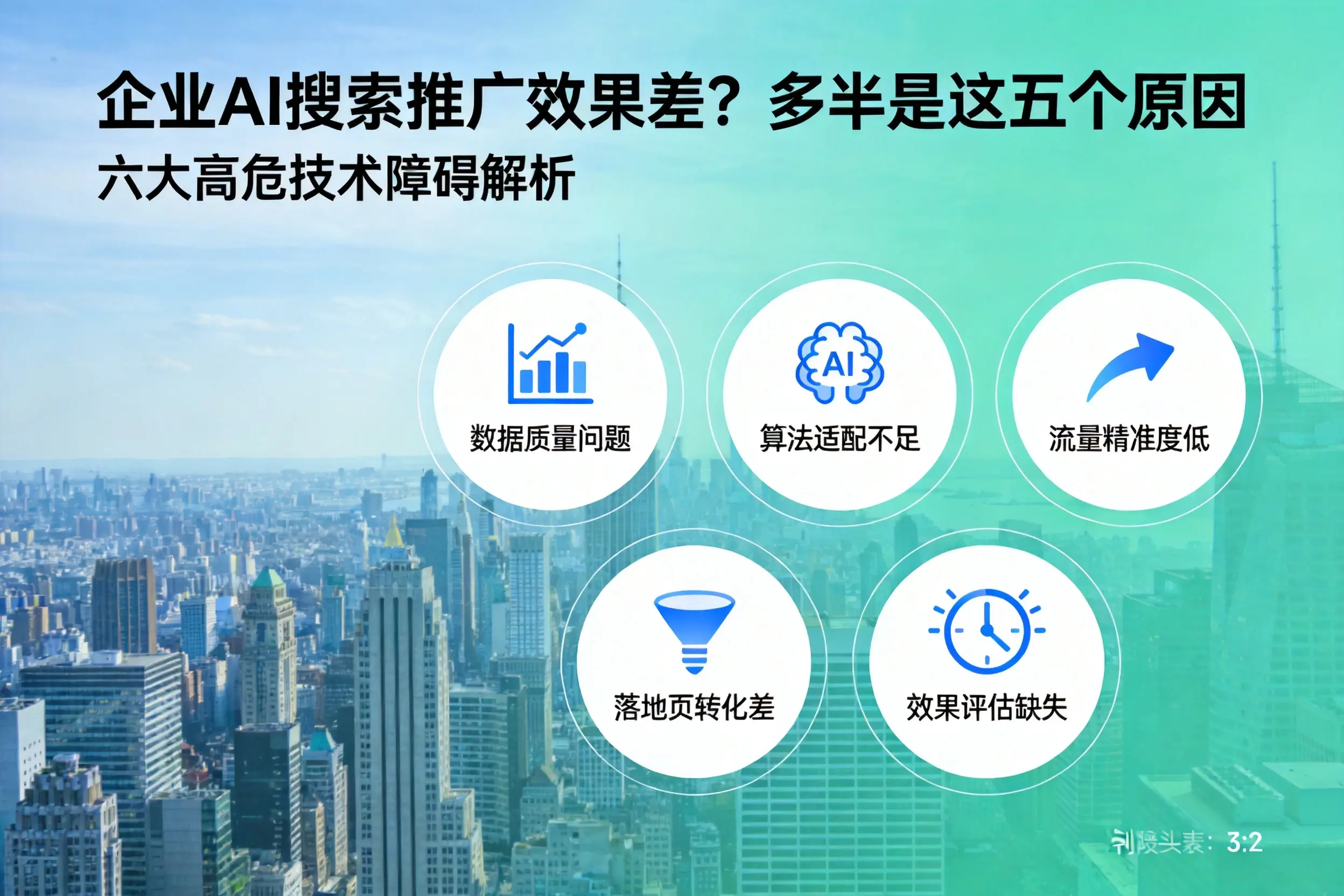南关企业AI搜索推广效果差?多半是这五个原因